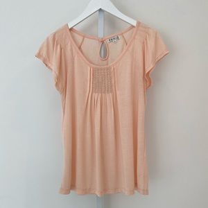PANIZ PEACH TOP SIZE SMALL NWOTS!